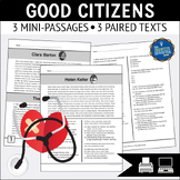 Good Citizens Nonfiction Reading Comprehension Passages