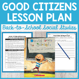 Good Citizens Lesson Plan with Social Studies Writing Prom