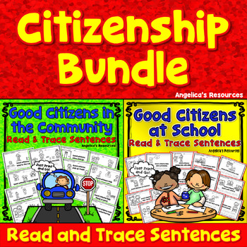 Preview of Good Citizenship Activities Being a Good Citizen at School and in the Community