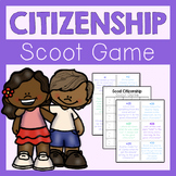 Good Citizenship Scoot Game Activity For Character Educati