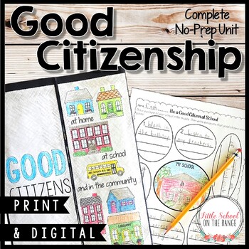 Preview of Citizenship | Being a Good Citizen | Print and Digital