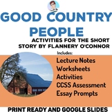 Good Country People Analysis and Assessment
