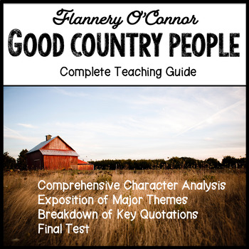 Preview of Good Country People, Flannery O'Connor