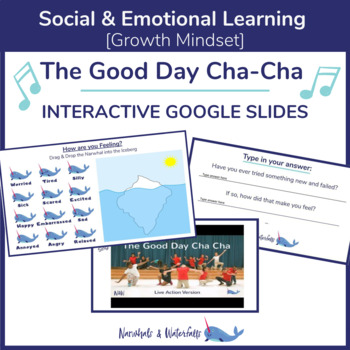 Preview of Good Day Cha-Cha l Interactive Google Slides l Growth Mindset Lesson