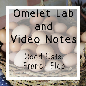 Preview of Good Eats French Omelet Video Notes and Lab