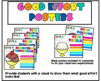 Preview of Good Effort Posters
