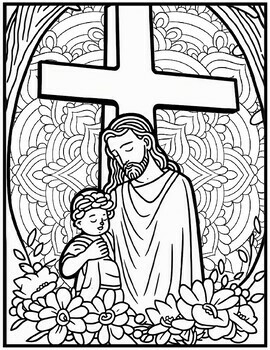 good friday coloring pages