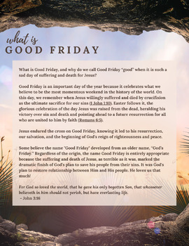 Preview of Good Friday Handout