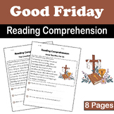 Good Friday Reading Comprehension | Jesus Christ | Easter 