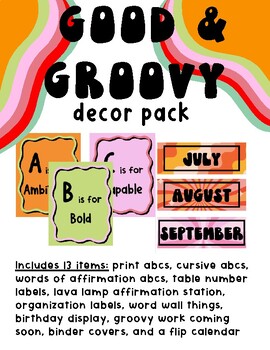 Preview of Good & Groovy Decor Bundle