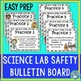 Back To School Science Lab Safety Rules | Bulletin Board Poster Set