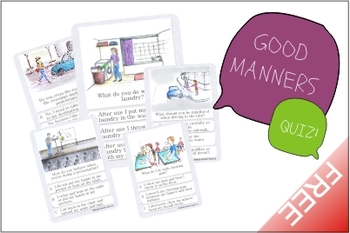 Preview of Good Manners Quiz 1/2
