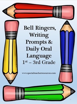 Preview of Elementary Langauge Arts Bell Ringers Packet Vol 1