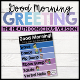 Good Morning Greeting Poster (The Health Conscious Version)