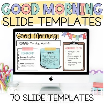Preview of Good Morning Slide Templates Compatible with Google™ Slides