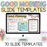 Good Morning Slide Templates Compatible with Google™ Slides