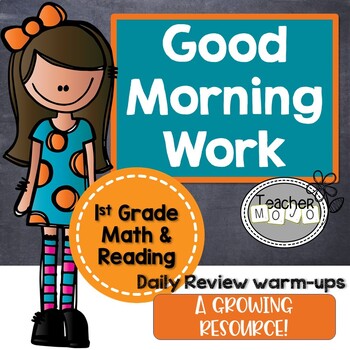 Preview of 1st Grade "Good Morning" Work