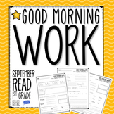 Morning Work - September (Reading)
