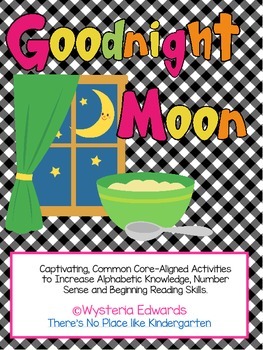 Preview of Good Night Moon: Common Core Aligned Activities