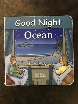 Good Night Ocean Adapted Board Book by Adapted Materials Mania | TPT