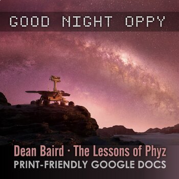 Preview of Good Night Oppy