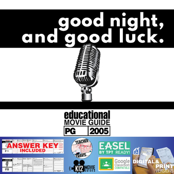 Preview of Good Night, and Good Luck. Movie Guide | Journalism | Media (PG - 2005)