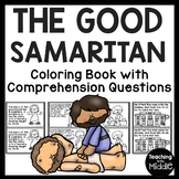 Good Samaritan Bible Story Coloring Book with Comprehensio