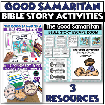 Good Samaritan Bundle - Escape Room Booklets and Activities for Sunday ...
