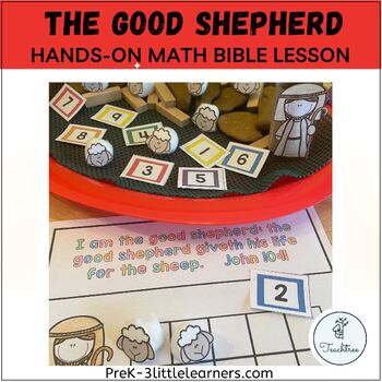 Preview of Numbers 1 - 20 with Hands-On Activities - Good Shepherd Bible Math Lesson