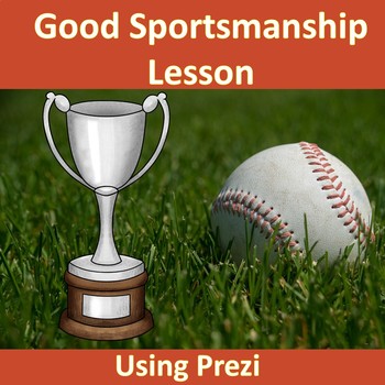 Preview of School Counseling lesson Good Sportsmanship Lesson with Prezi