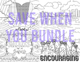 Good VIBES Daily Coloring Page Bundle for VBS