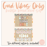 Good Vibes Only Bulletin Board Set