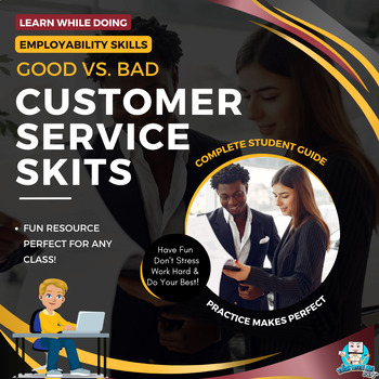 Preview of Good Vs Bad Customer Service Skits