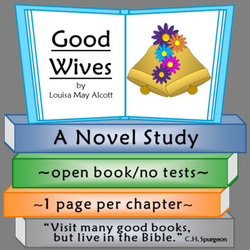 Preview of Good Wives Novel Study