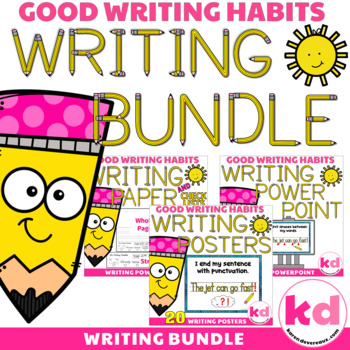 Preview of Good Writing Habits BUNDLE