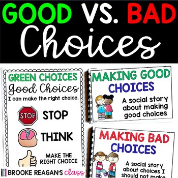 Preview of Making Good Choices Lesson and Activities: Behavior Charts and Management
