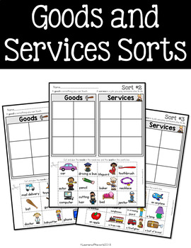 Preview of Good and Services Sort