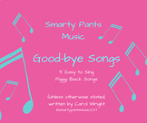 Good Bye  Songs