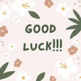 Good luck, motivation cliparts, stickers