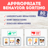 Good vs Bad Behavior Sorting 80 Behaviors Social Skill Aut