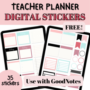 Handwritten Month Names, GoodNotes Stickers, Digital Bullet