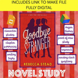 Goodbye Stranger by Rebecca Stead - Complete Novel Study