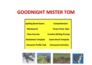 Preview of Goodnight Mister Tom