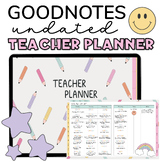 Goodnotes Digital Teacher Planner for iPad