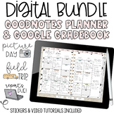 Goodnotes Teacher Planner & Digital Google Sheets Gradeboo