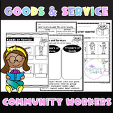 Goods and Services/ Community Workers Worksheet