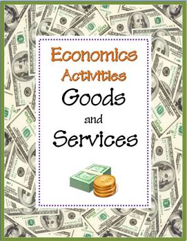 Preview of Goods and Services: Economics Skill Sheets