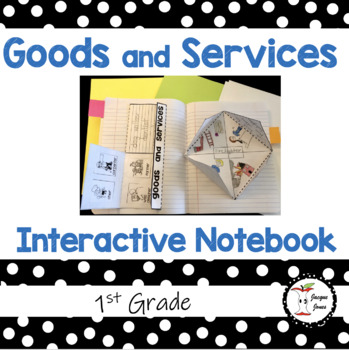 Preview of Goods and Services Interactive Notebook 1st Grade