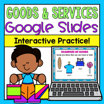 Preview of Goods and Services Google Slides (Distance Learning)