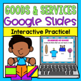 Goods and Services Google Slides (Distance Learning)